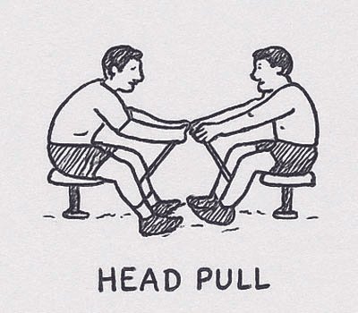 Deporte extraño número 9- Head Pull