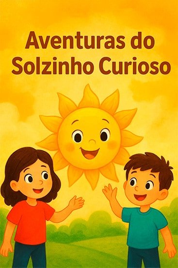 Exemplo de capa para e-book de artigo de como criar E-books infantis