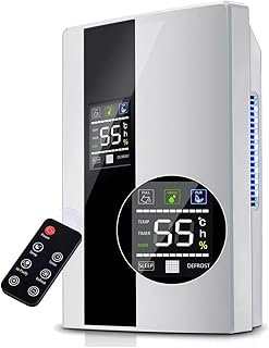 Deshumidificador eléctrico compacto que puede ayudar a cómo mejorar la calidad del aire en el hogar.