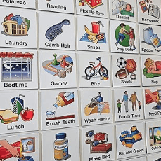 Cuadro de rutina para fomentar la autonomía infantil en casa